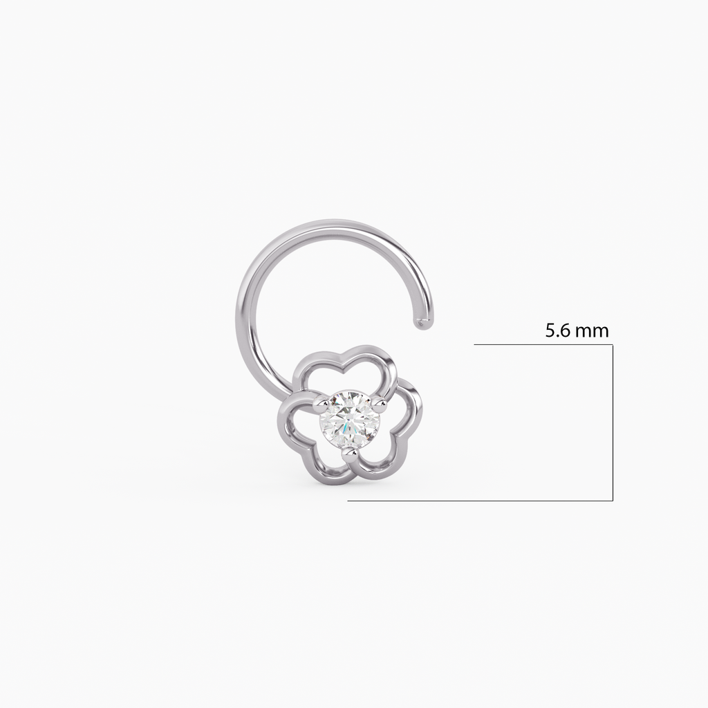 Adrika Gold and Diamond Nosepin