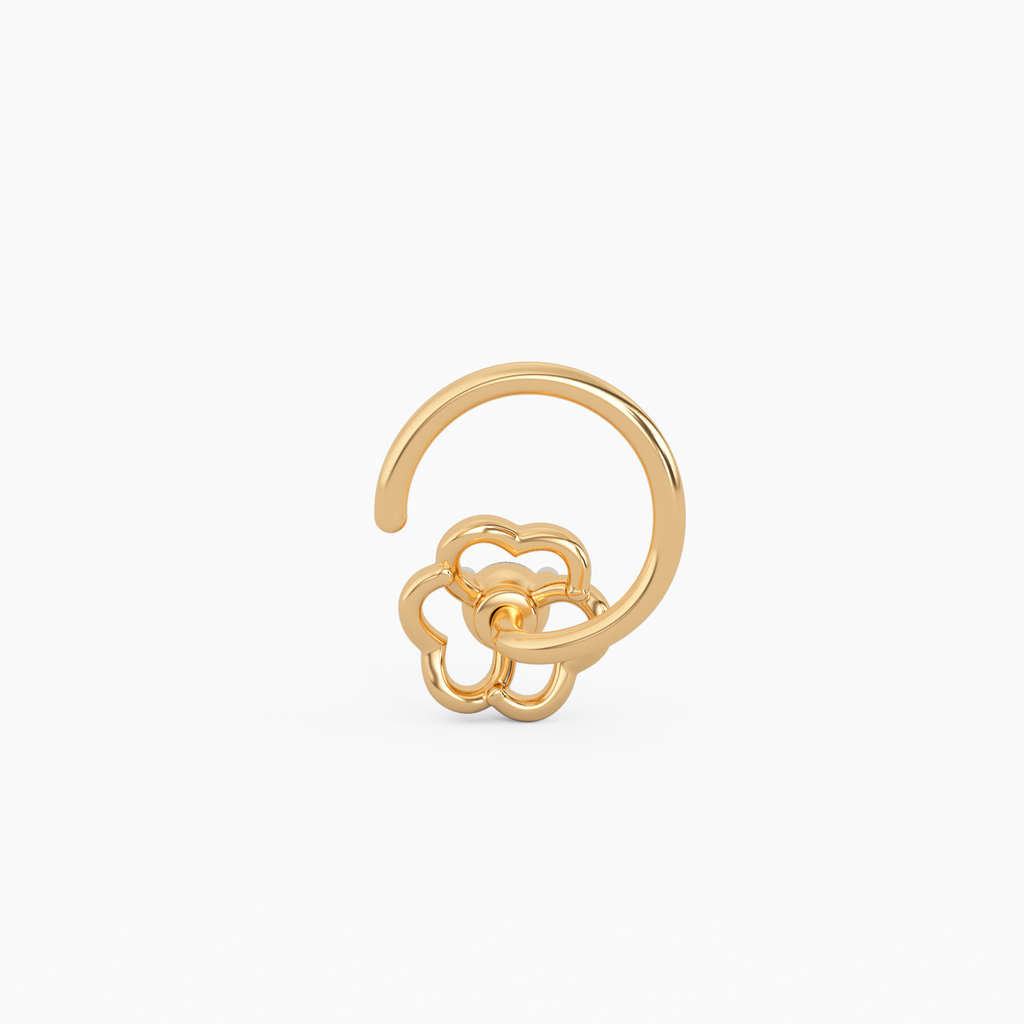 Adrika Gold and Diamond Nosepin