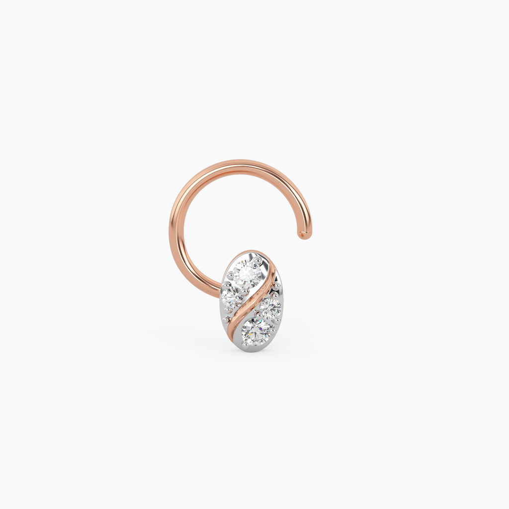 Aarzoo Gold and Diamond Nosepin