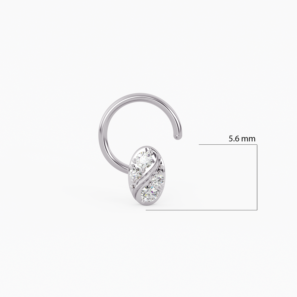 Aarzoo Gold and Diamond Nosepin