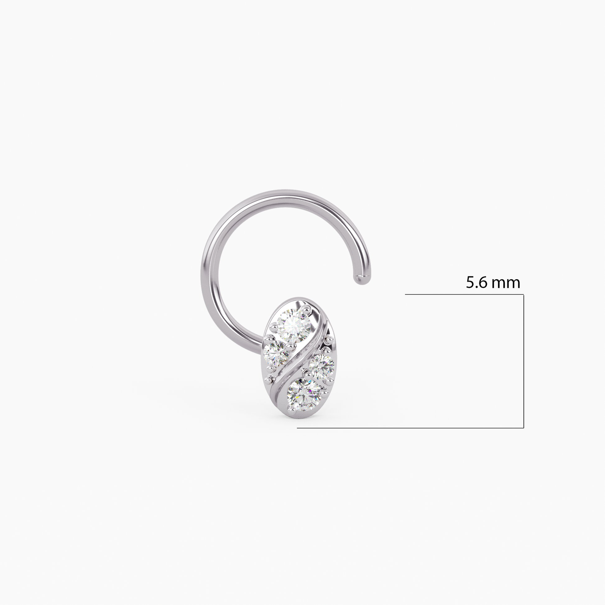 Aarzoo Gold and Diamond Nosepin