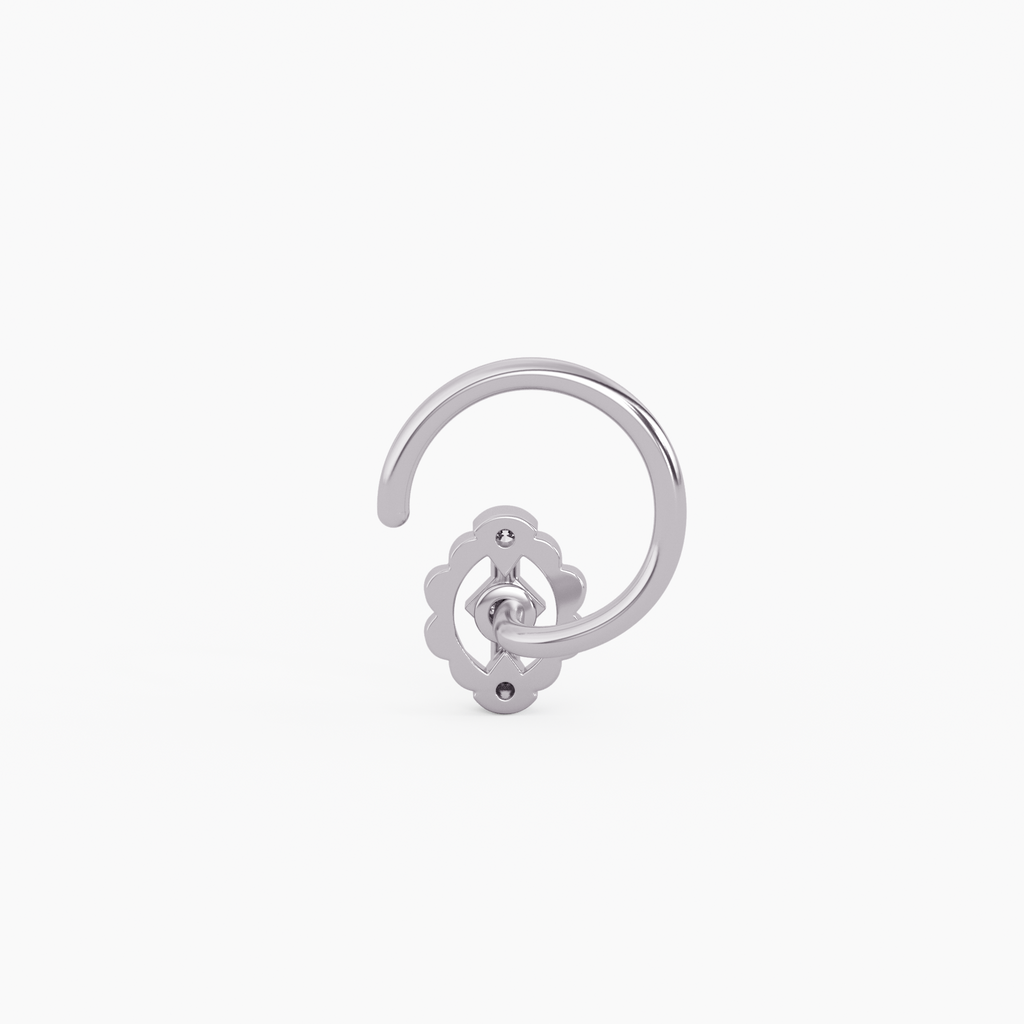 Chaahat Gold and Diamond Nosepin