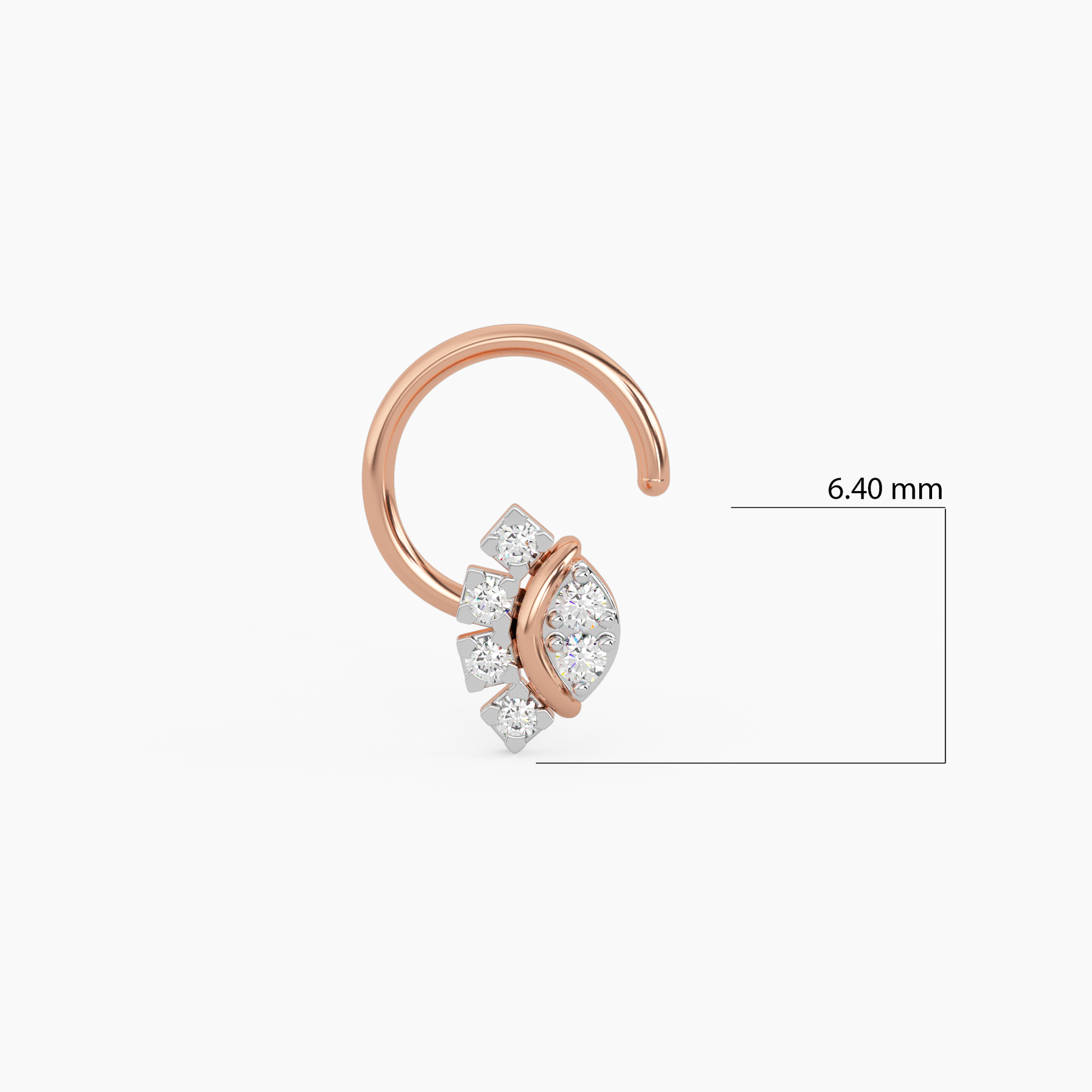 Suryakiran Gold and Diamond Nosepin