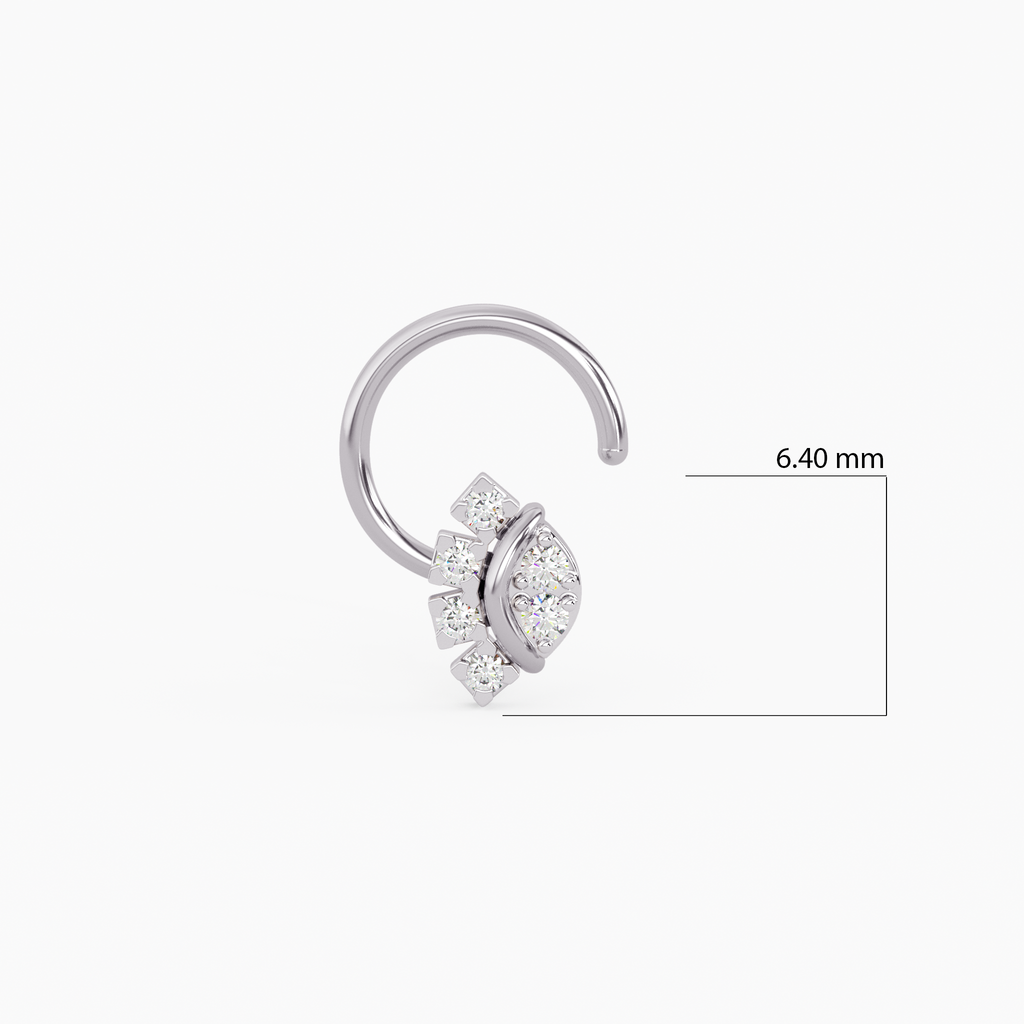 Suryakiran Gold and Diamond Nosepin