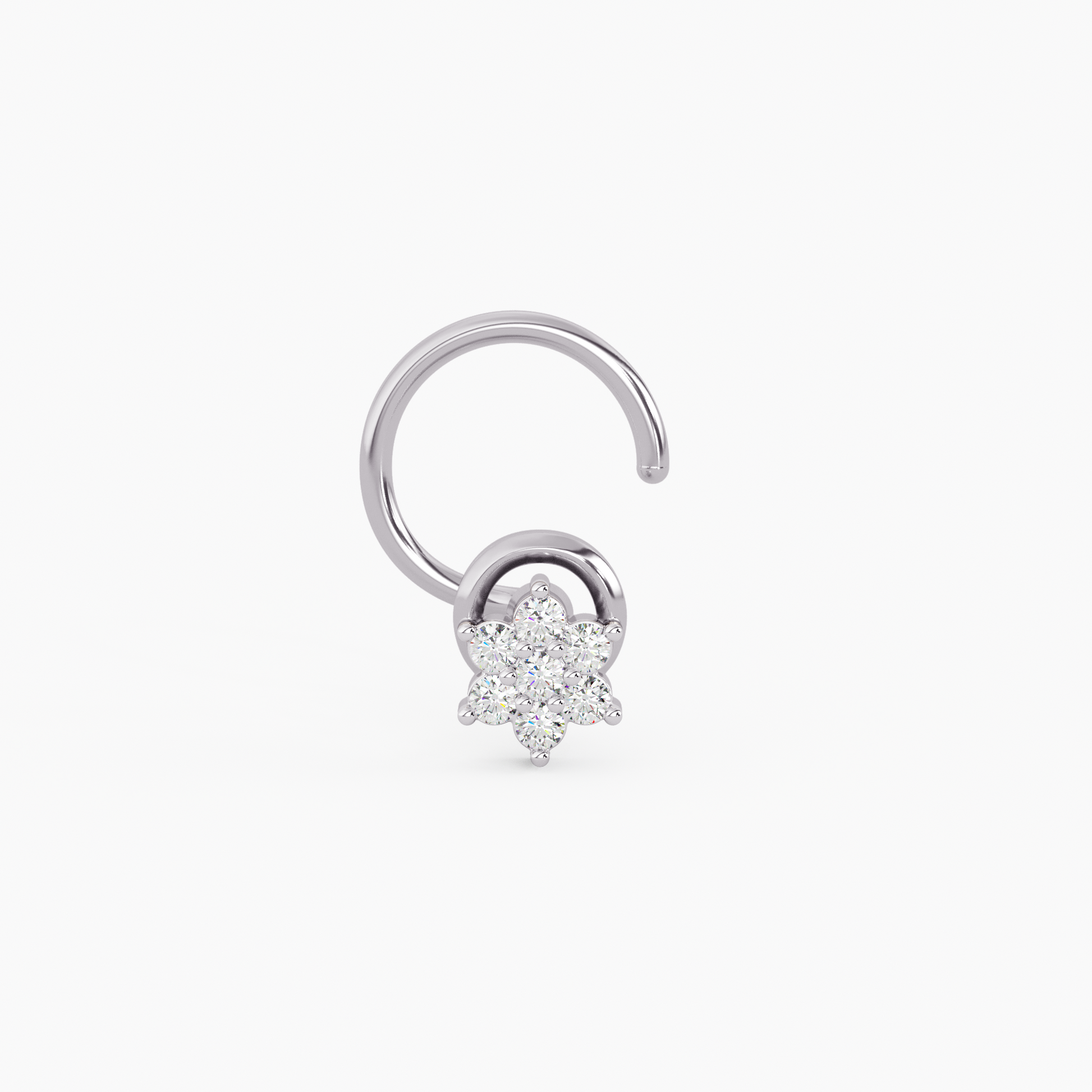 Gul Gold and Diamond Nosepin