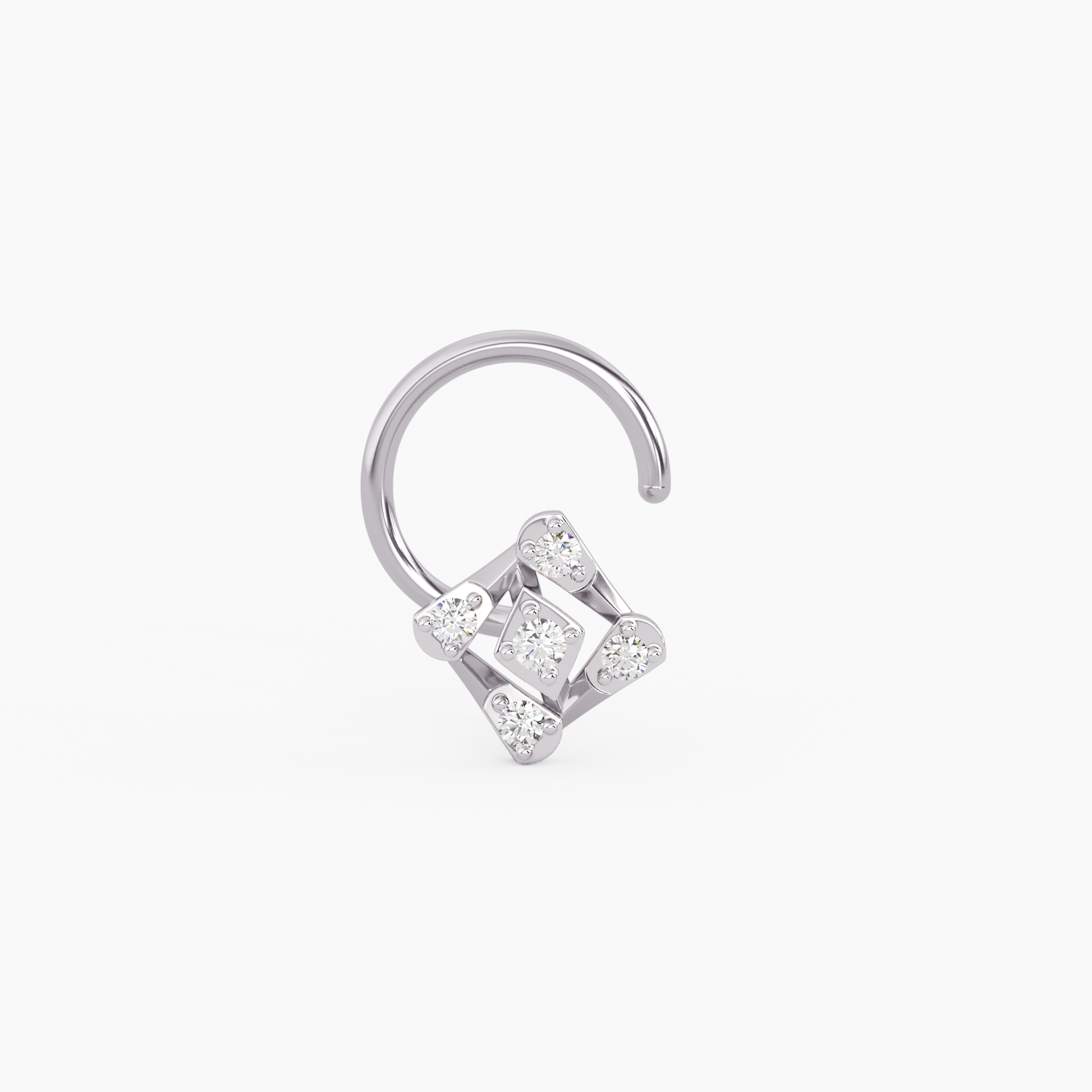 Dakshayani Gold and Diamond Nosepin