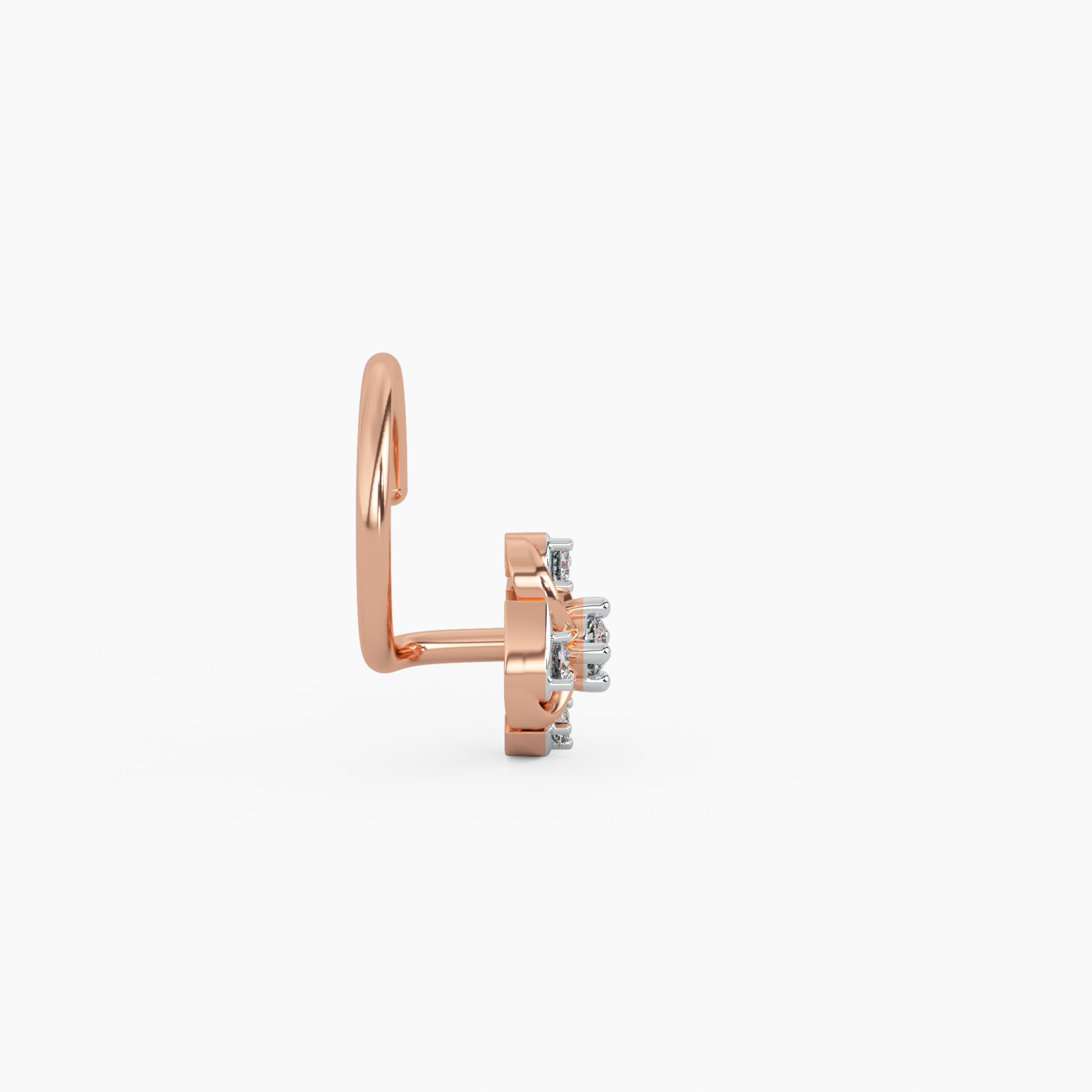 Essence of Grandeur Gold and Diamond Nosepin