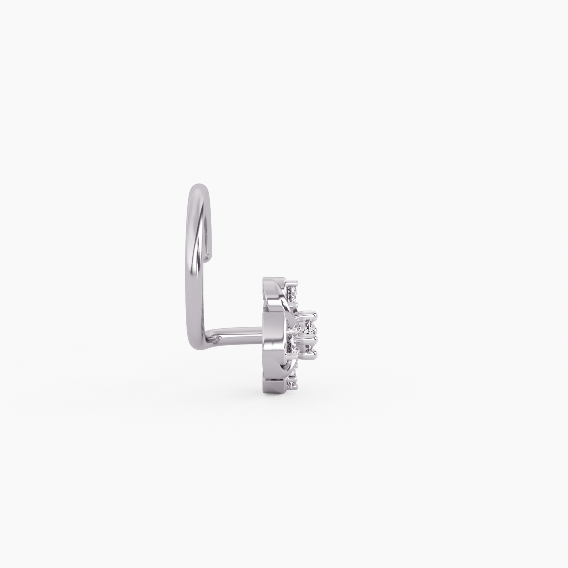 Essence of Grandeur Gold and Diamond Nosepin