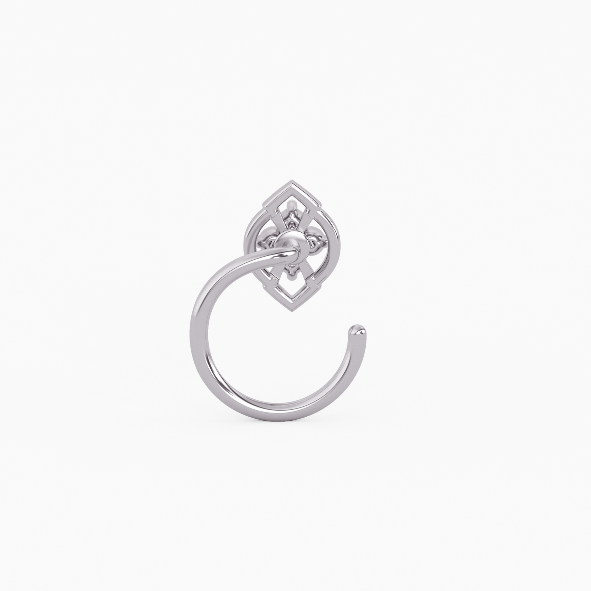 Celestial Spark Gold and Diamond Nosepin