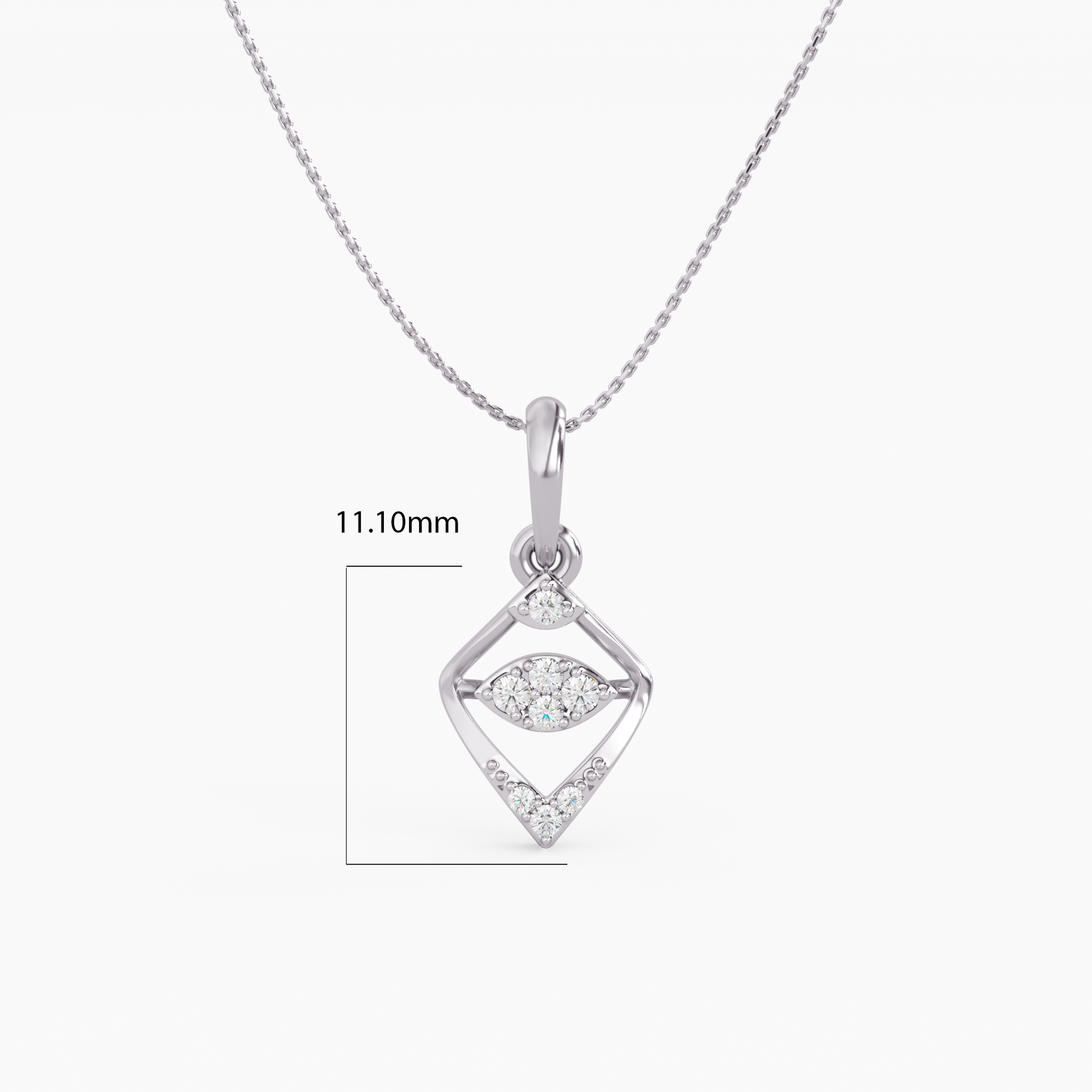 Armour of Goddess Gold and Diamond Pendant