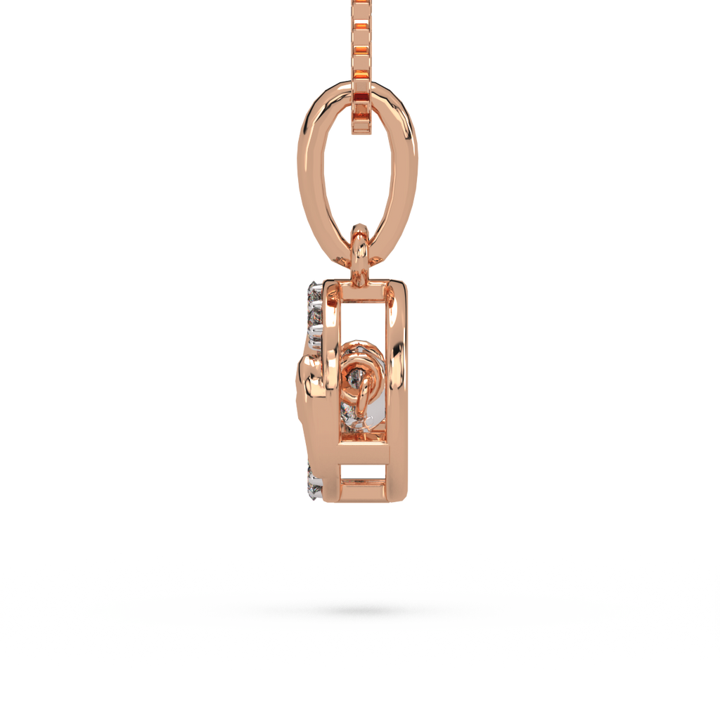 Free Spirit and Dancing Diamond Pendant
