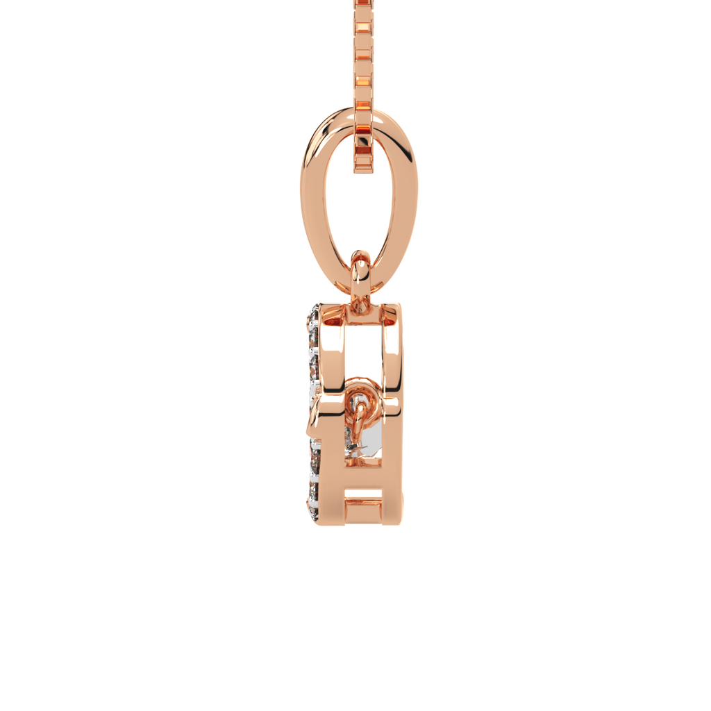 Energy of Elements and Dancing Diamond Pendant