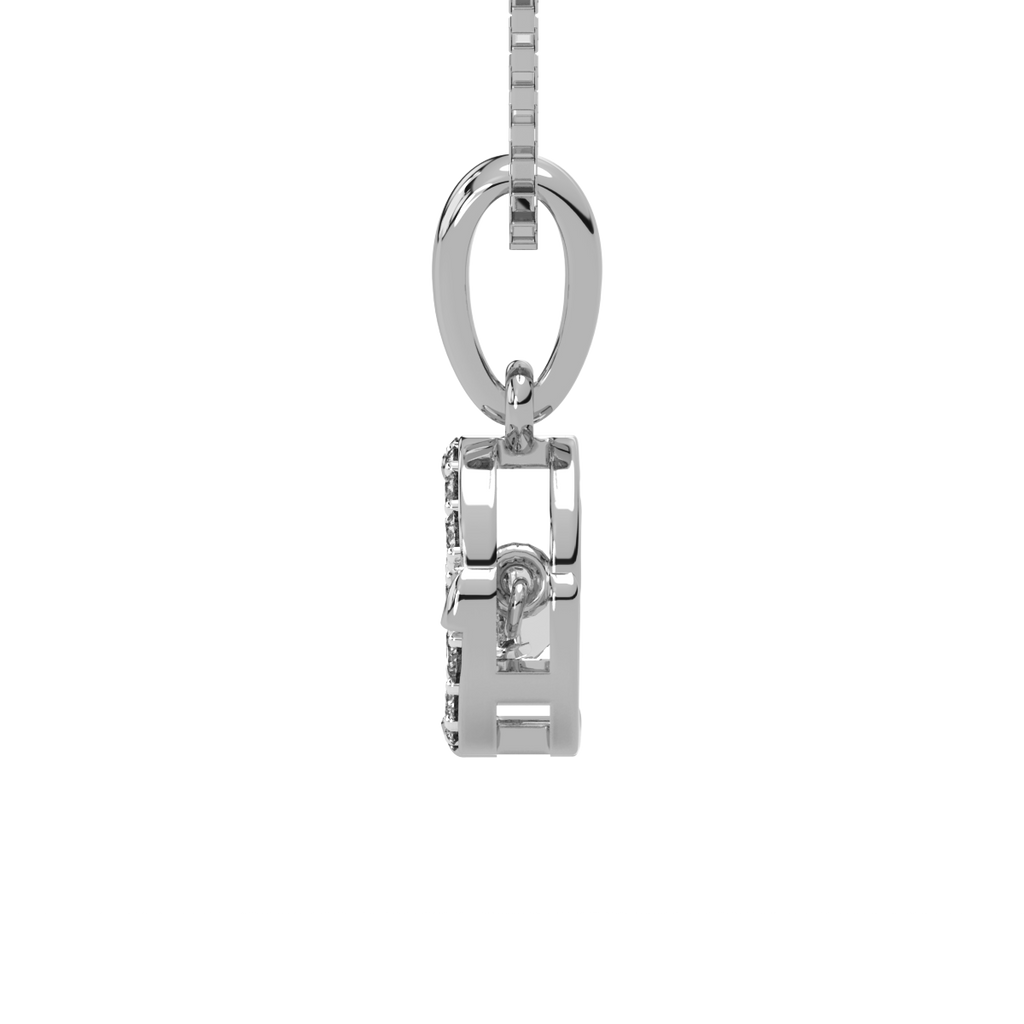 Energy of Elements and Dancing Diamond Pendant