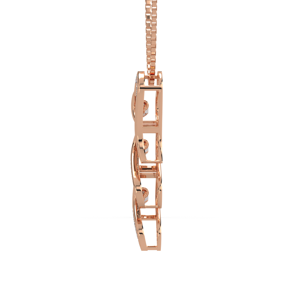 Gypsy Love and Dancing Diamond Pendant