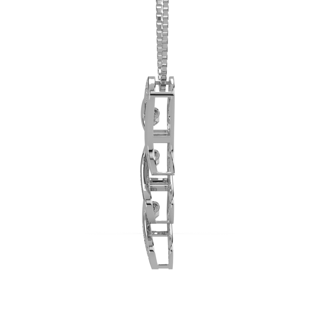 Gypsy Love and Dancing Diamond Pendant