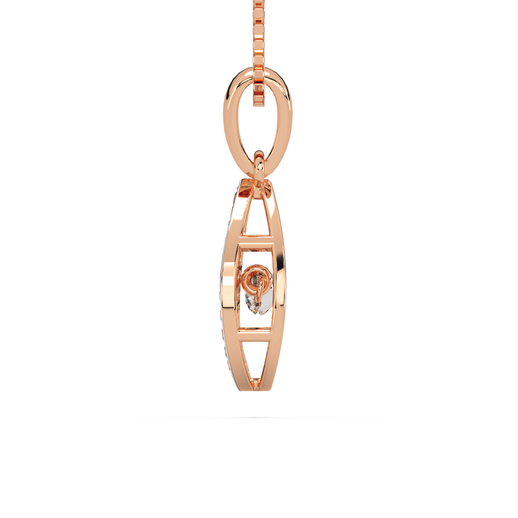 Kaarunaa and Dancing Diamond Pendant