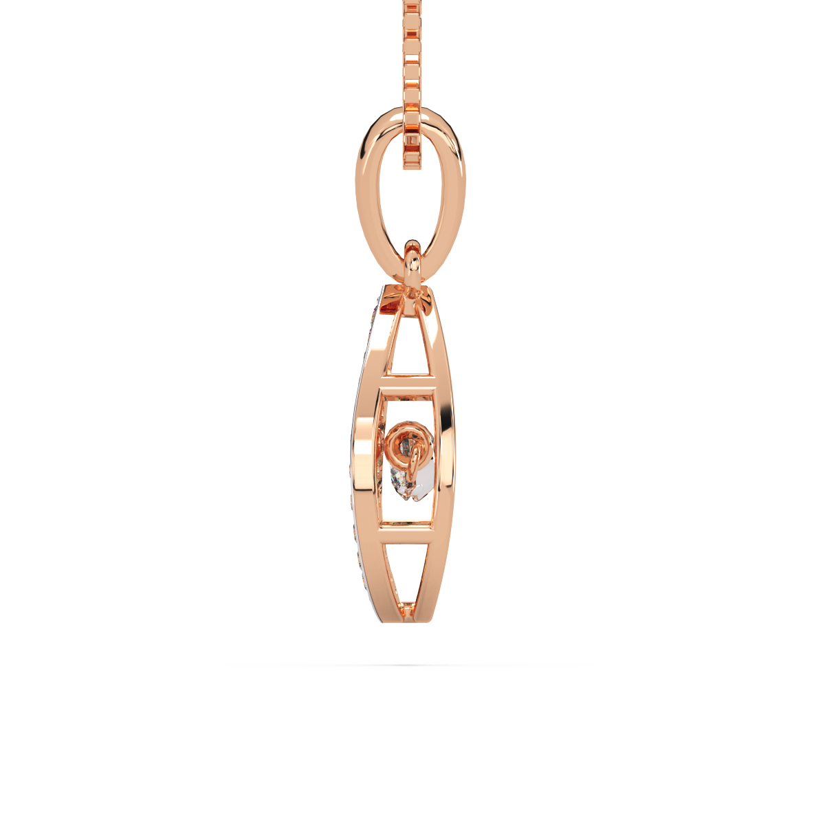 Kaarunaa and Dancing Diamond Pendant