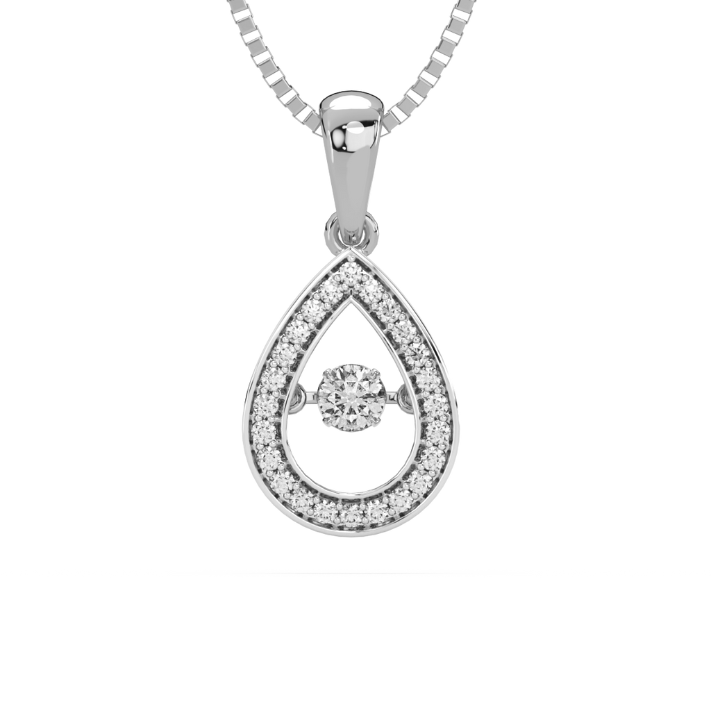 Kaarunaa and Dancing Diamond Pendant