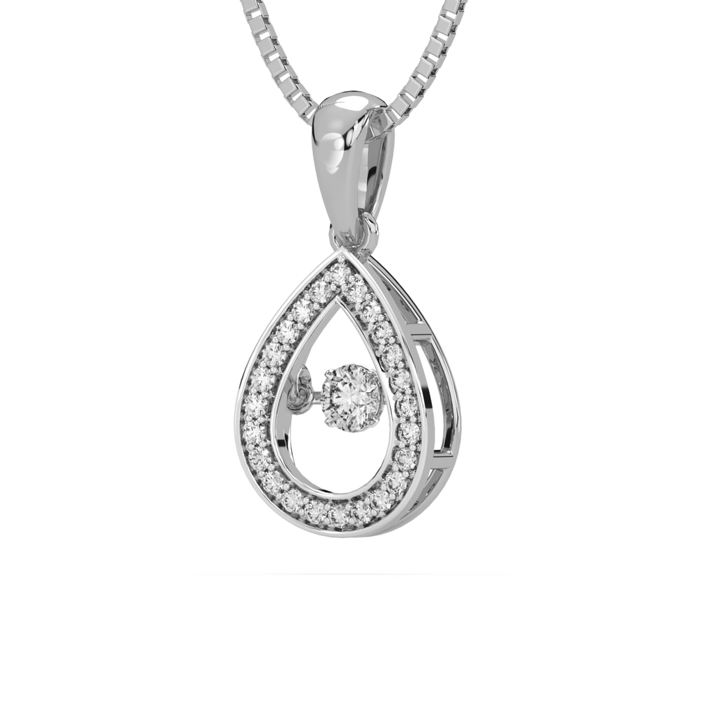 Kaarunaa and Dancing Diamond Pendant