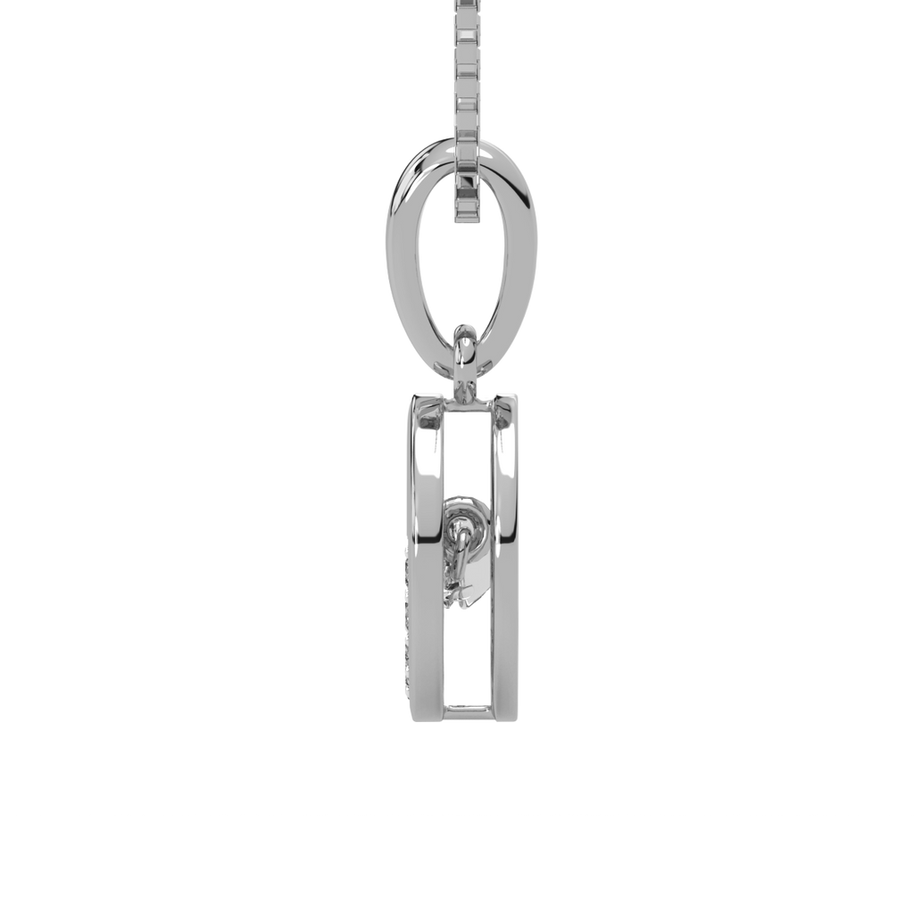 Joy of Glitz and Dancing Diamond Pendant