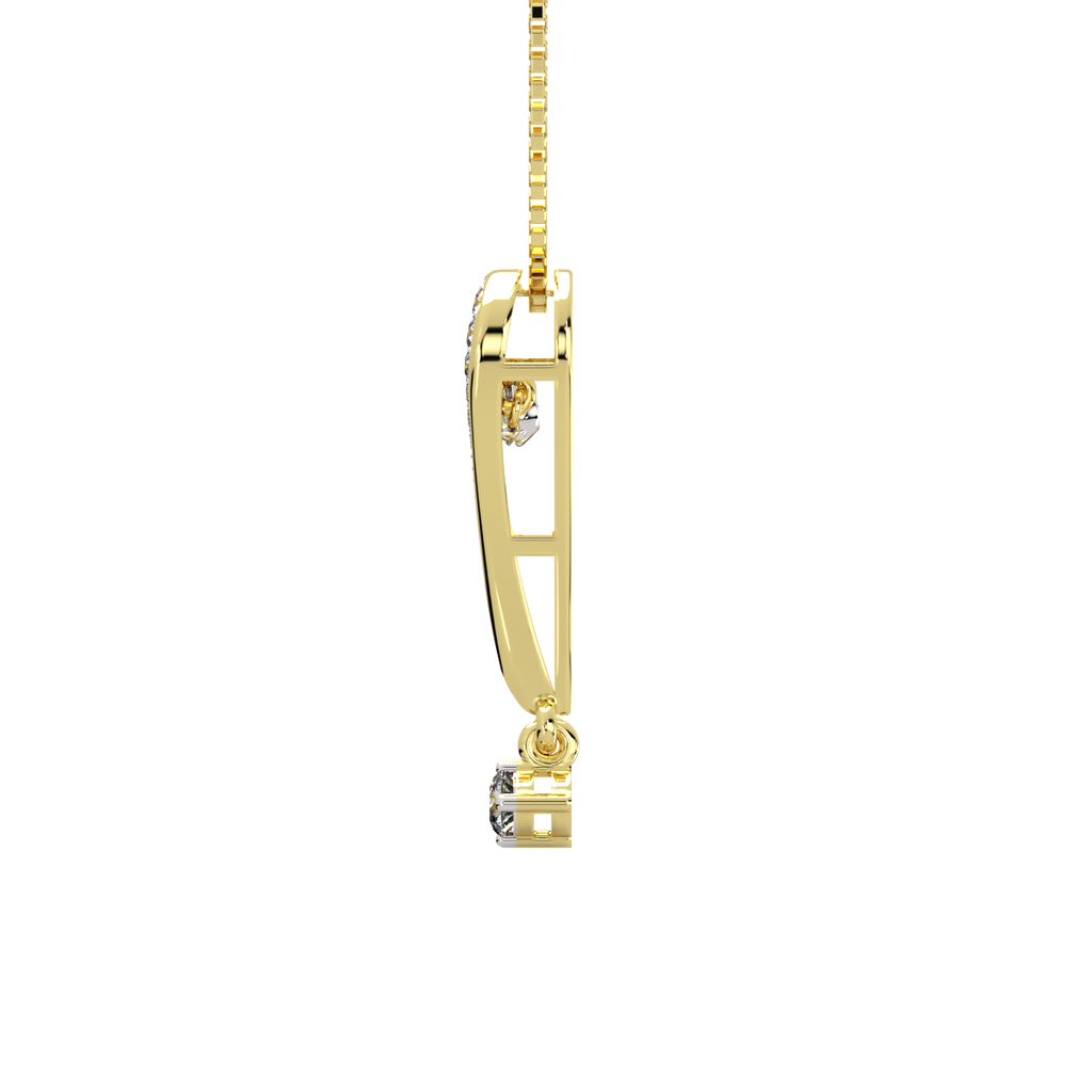 Queen of Hearts and Dancing Diamond Pendant