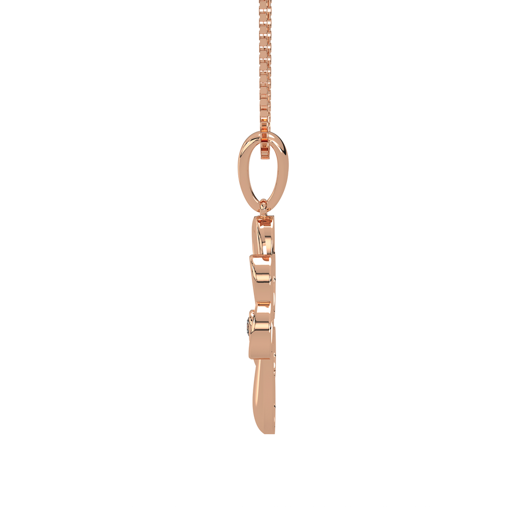 Tri Heart Diamond Pendant