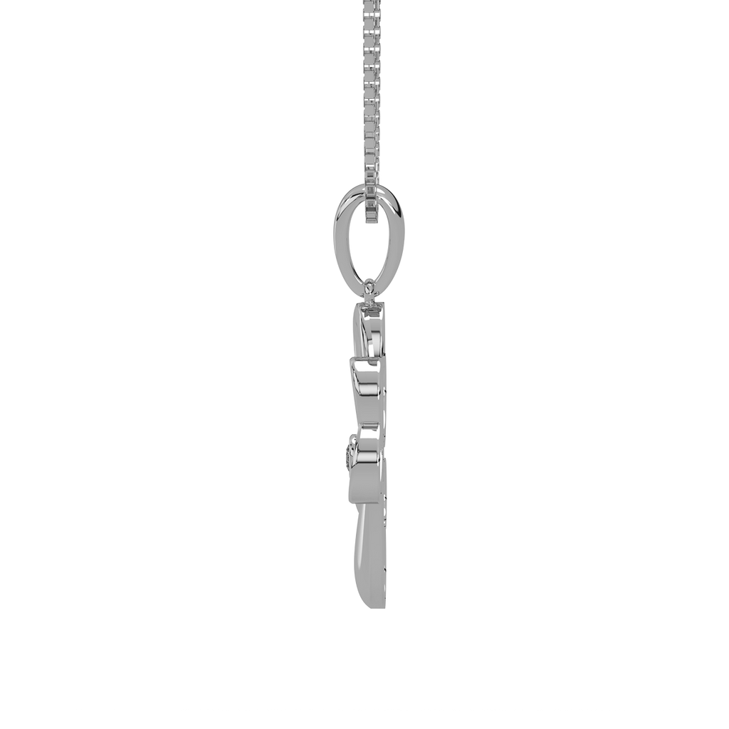 Tri Heart Diamond Pendant