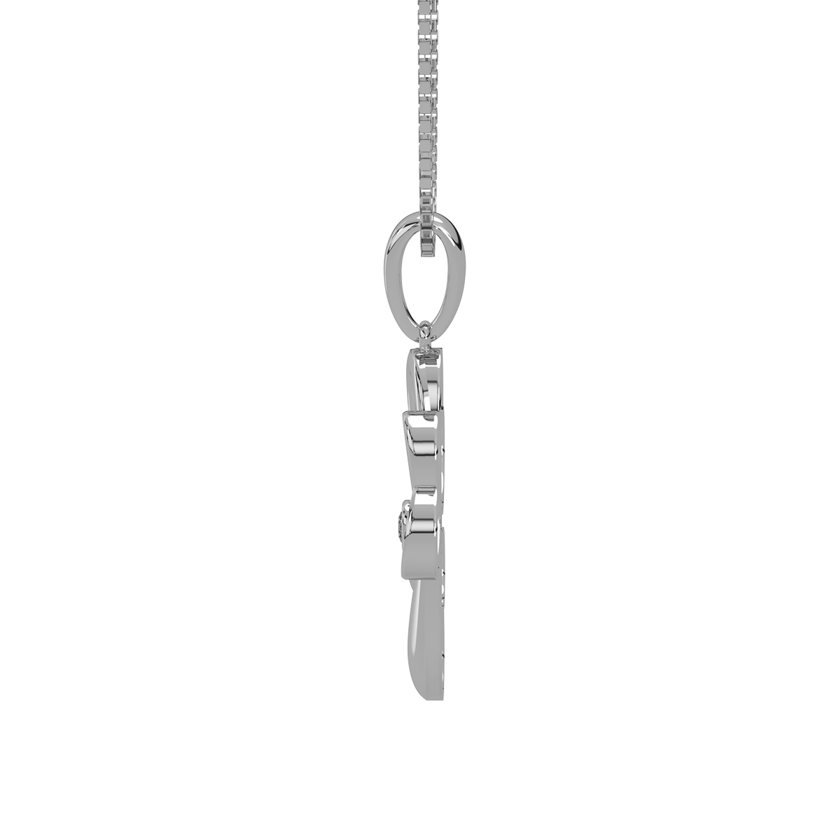 Tri Heart Diamond Pendant