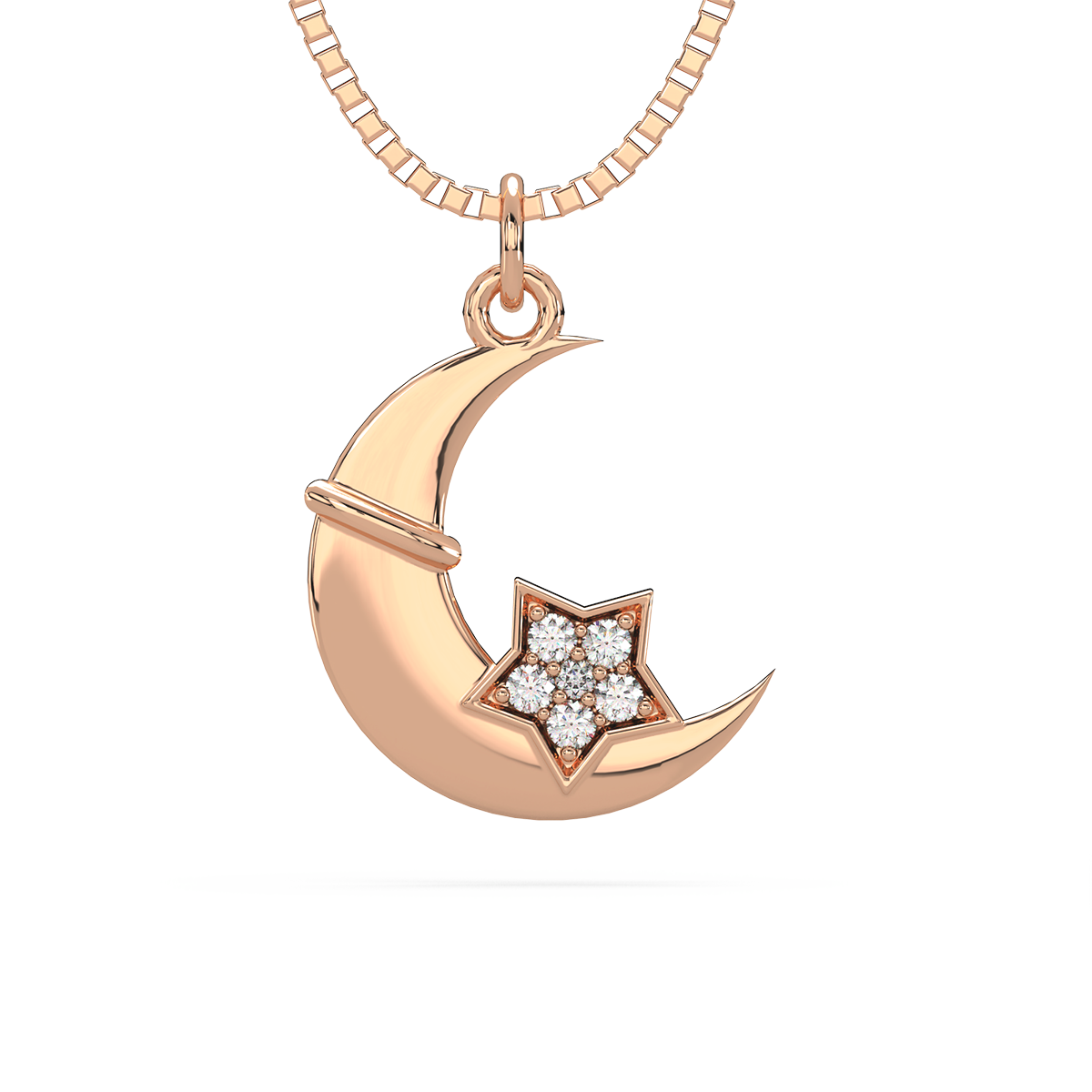 Manjisthaa Kids Diamond and Gold Pendant