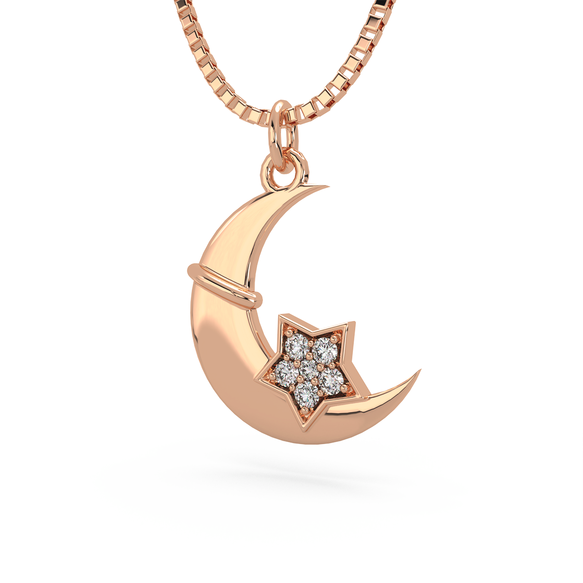 Manjisthaa Kids Diamond and Gold Pendant