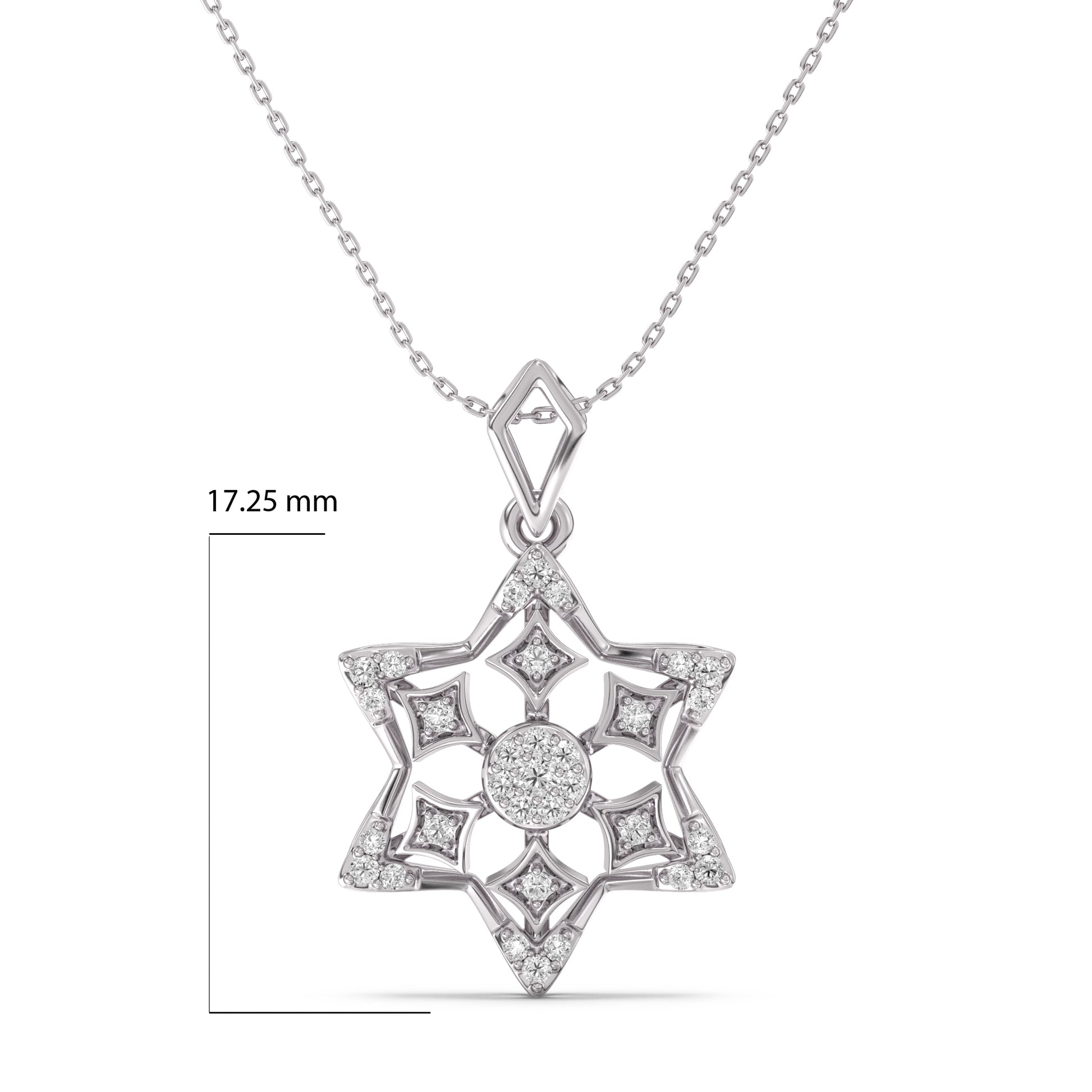 Arinandanaa Gold and Diamond Pendant