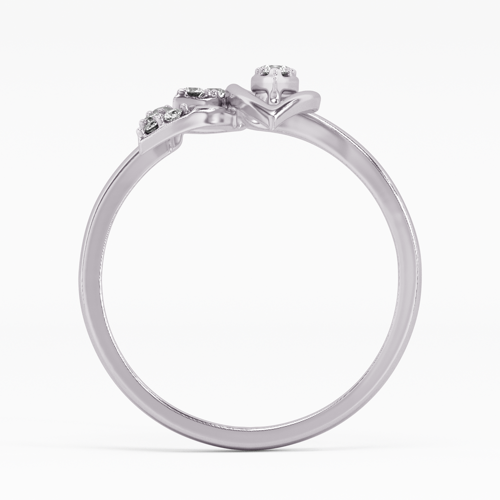 Endearing Elegance Gold and Diamond Ring