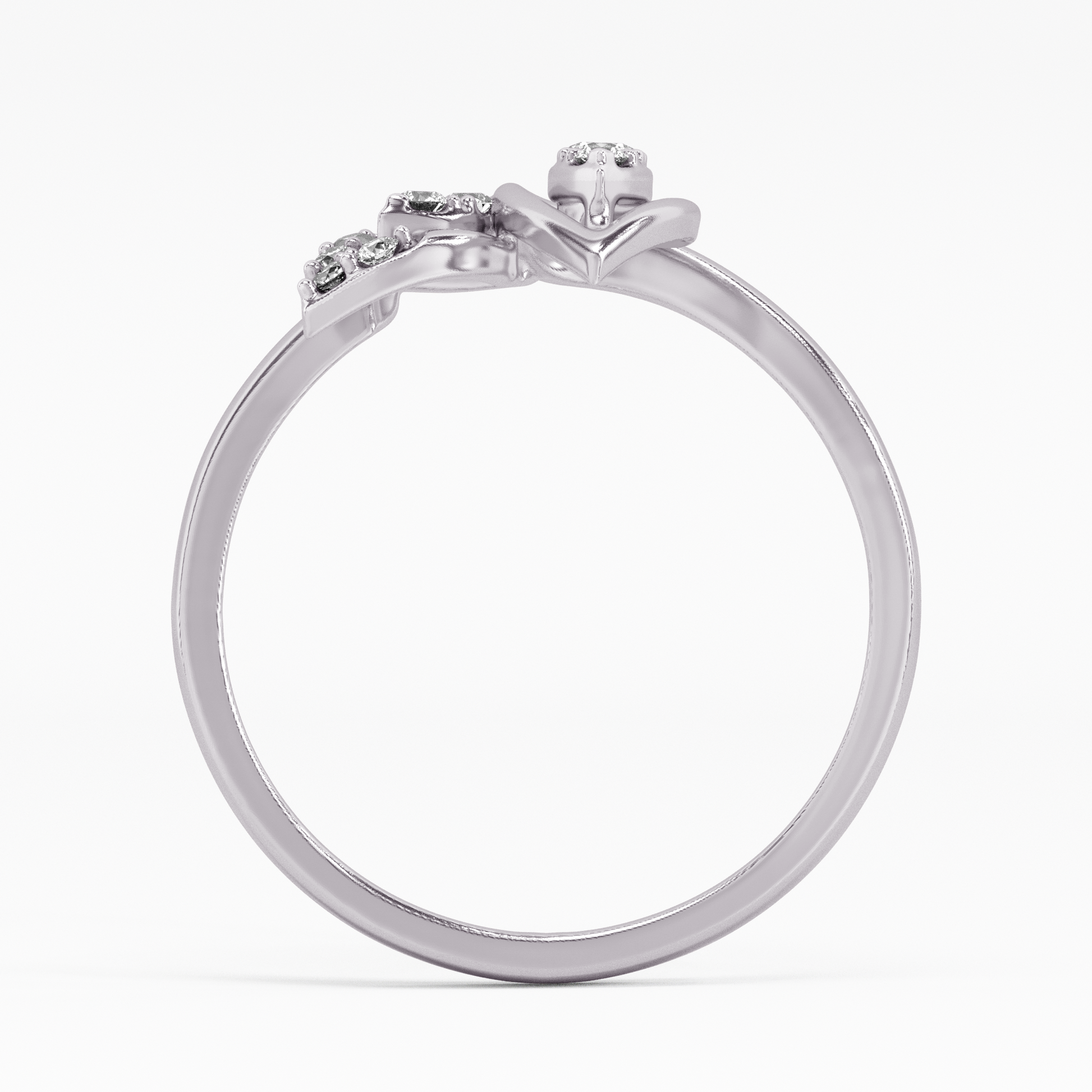 Endearing Elegance Gold and Diamond Ring