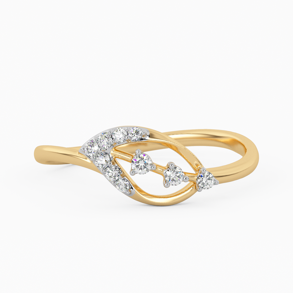 Ravishing Regalia Gold and Diamond Ring