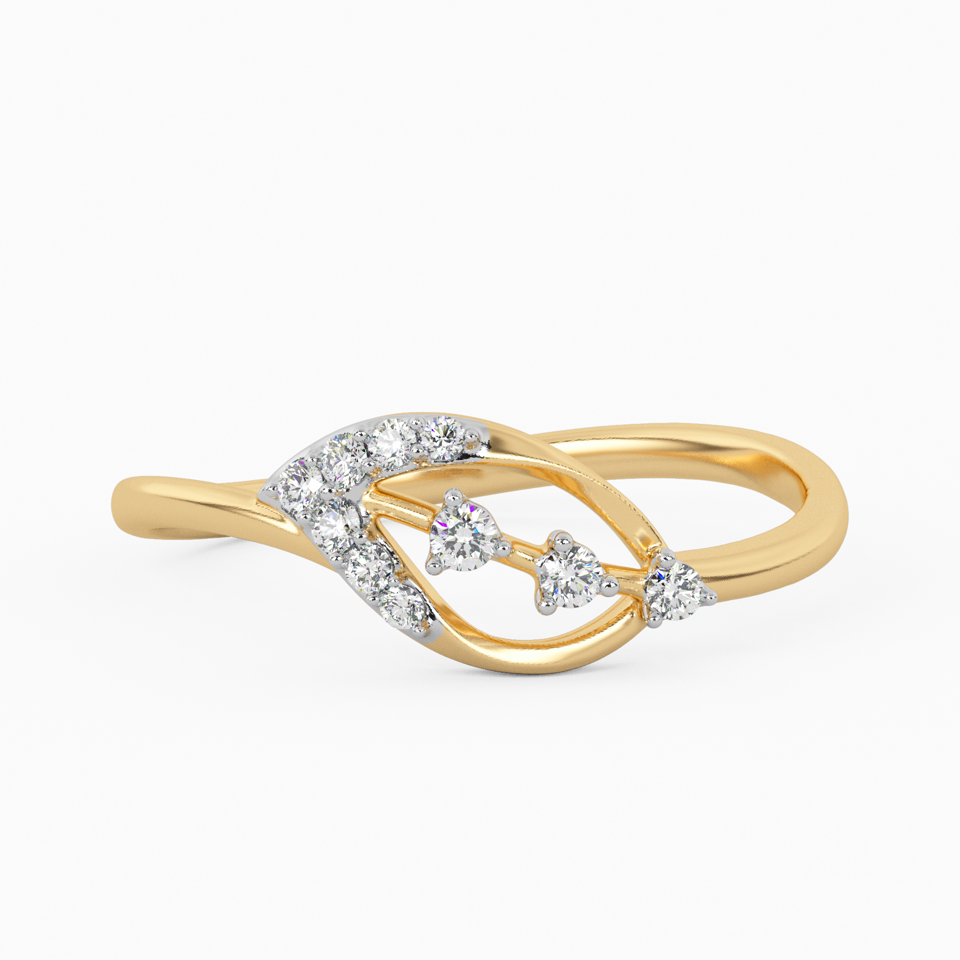 Ravishing Regalia Gold and Diamond Ring