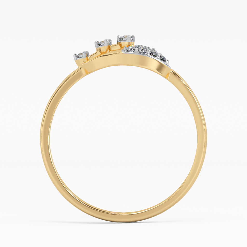 Ravishing Regalia Gold and Diamond Ring