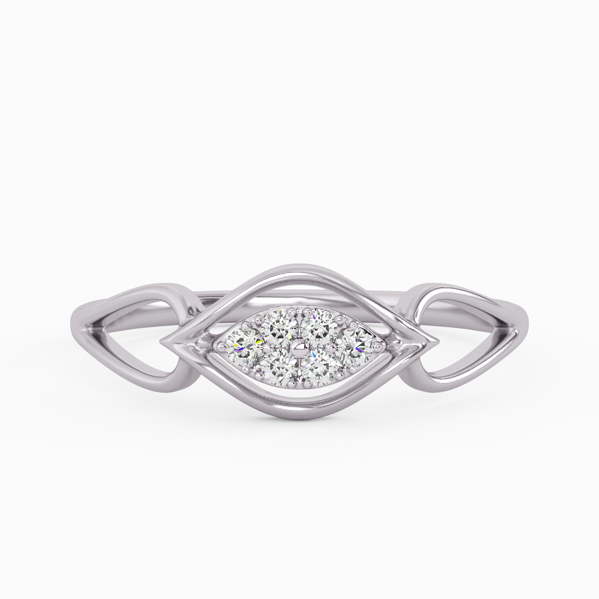 Glittering Galaxy Gold and Diamond Ring