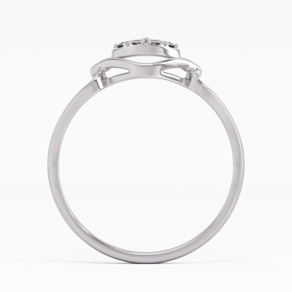 Glittering Galaxy Gold and Diamond Ring