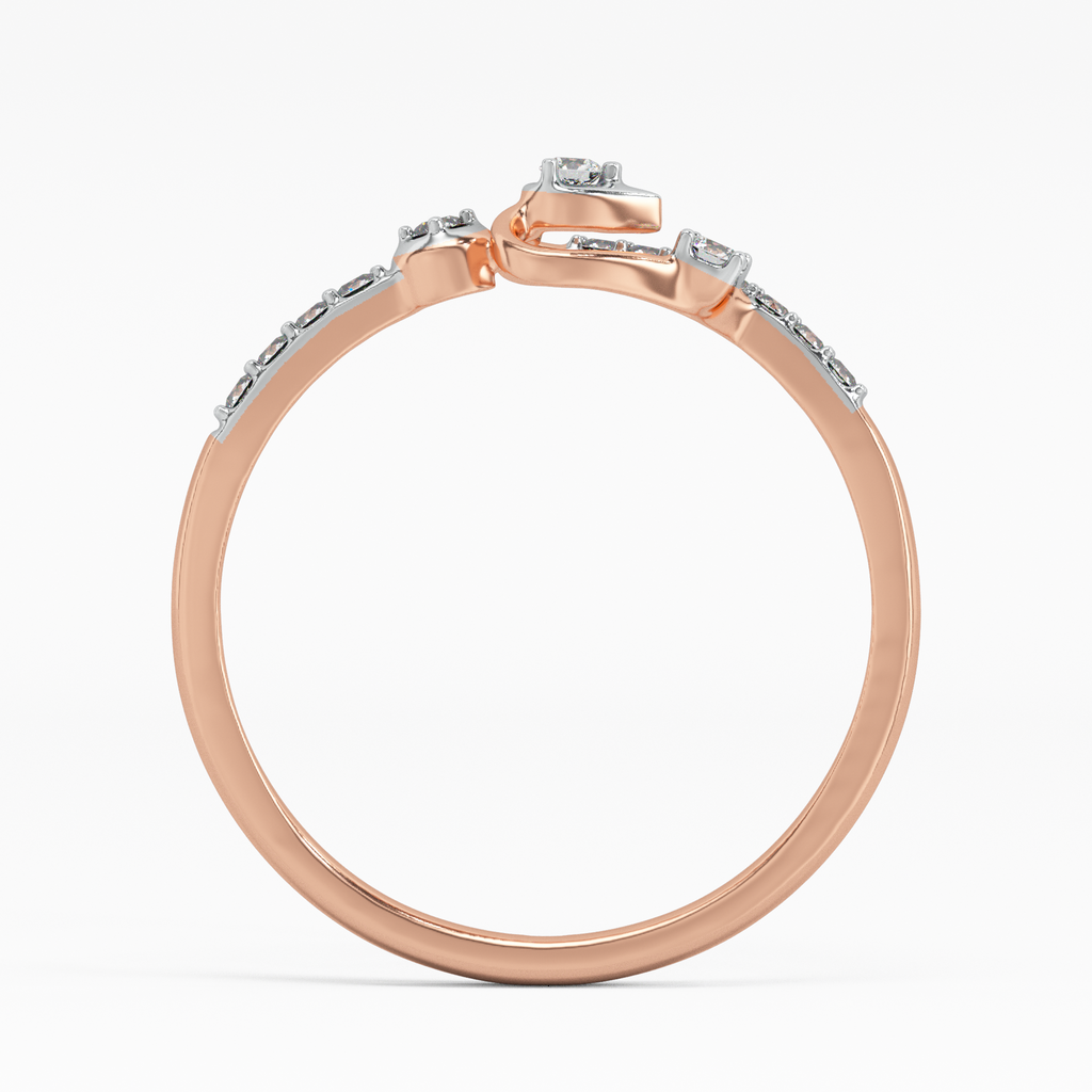 Rose Garden Gold and Diamond Ring