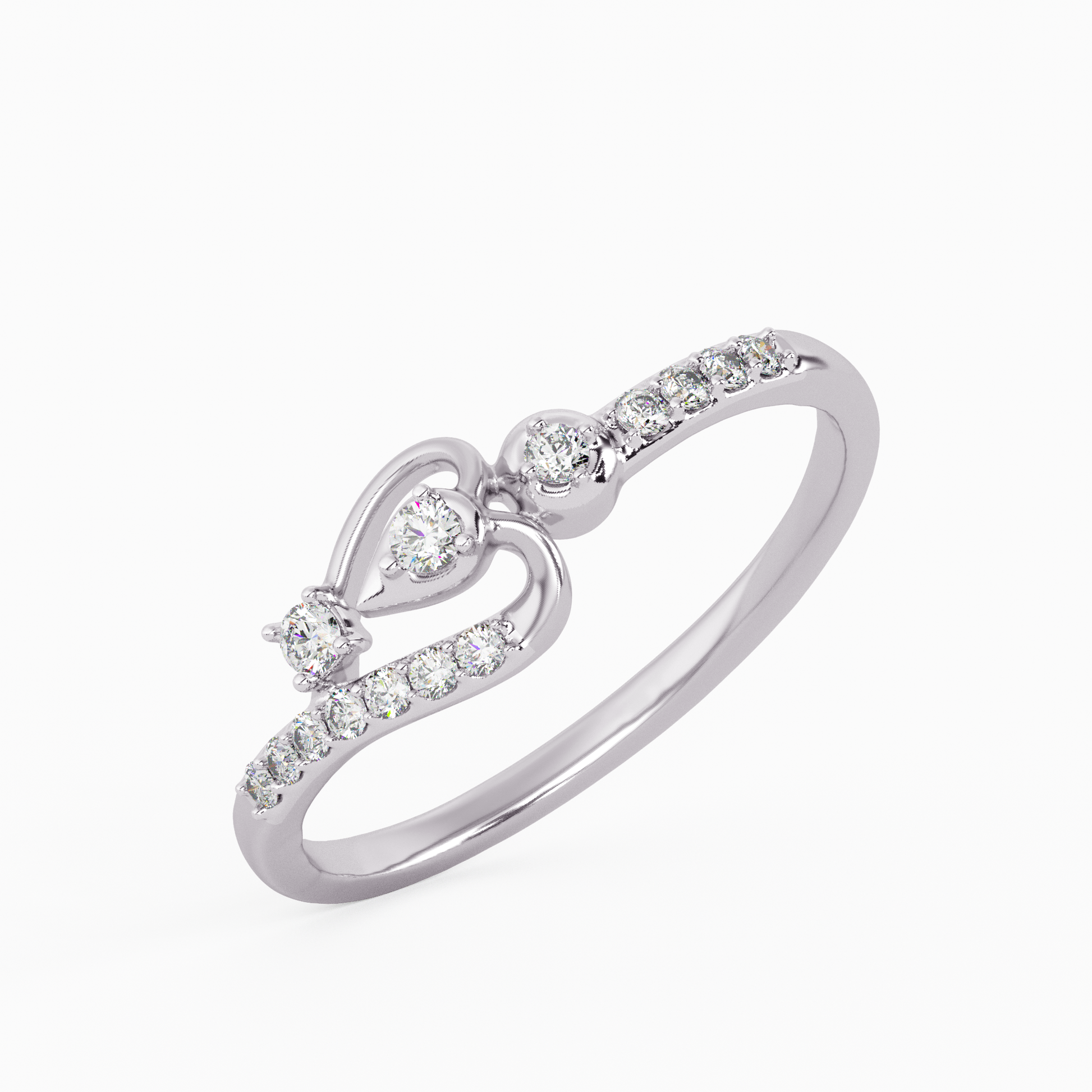 Rose Garden Gold and Diamond Ring