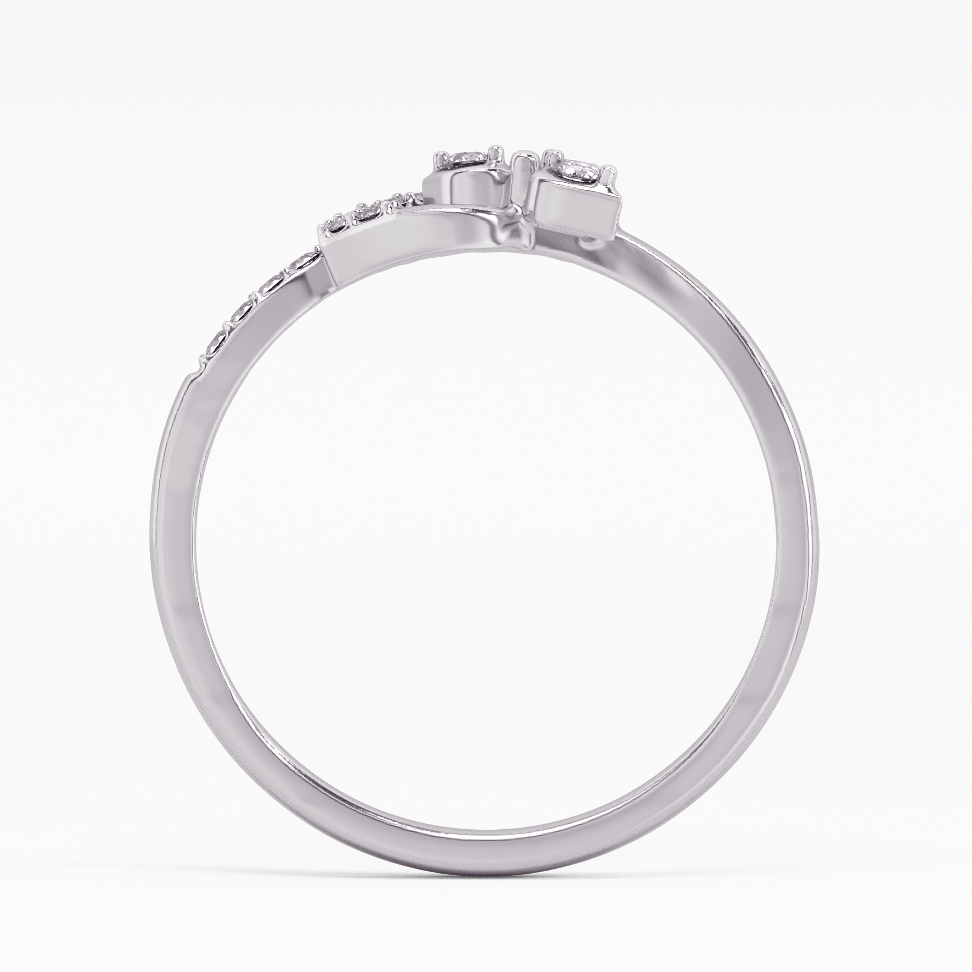 Full Bloom Gold and Diamond Ring