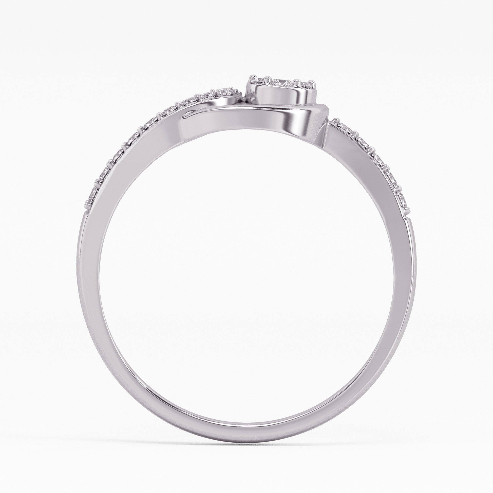 Innocent Rosebud Gold and Diamond Ring