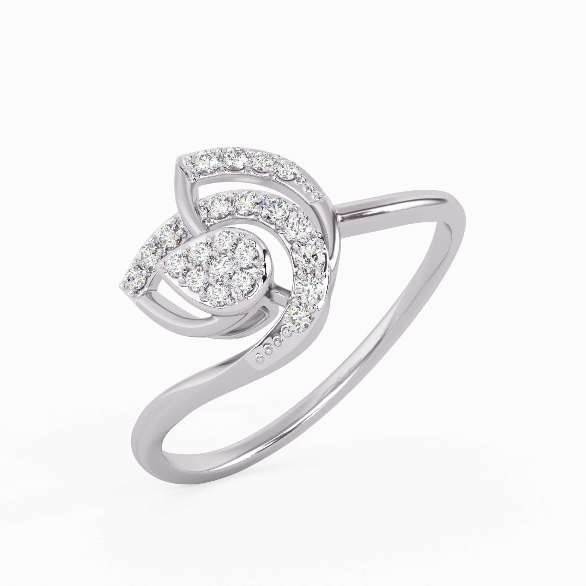 Sunflower Daydreams Gold and Diamond Ring