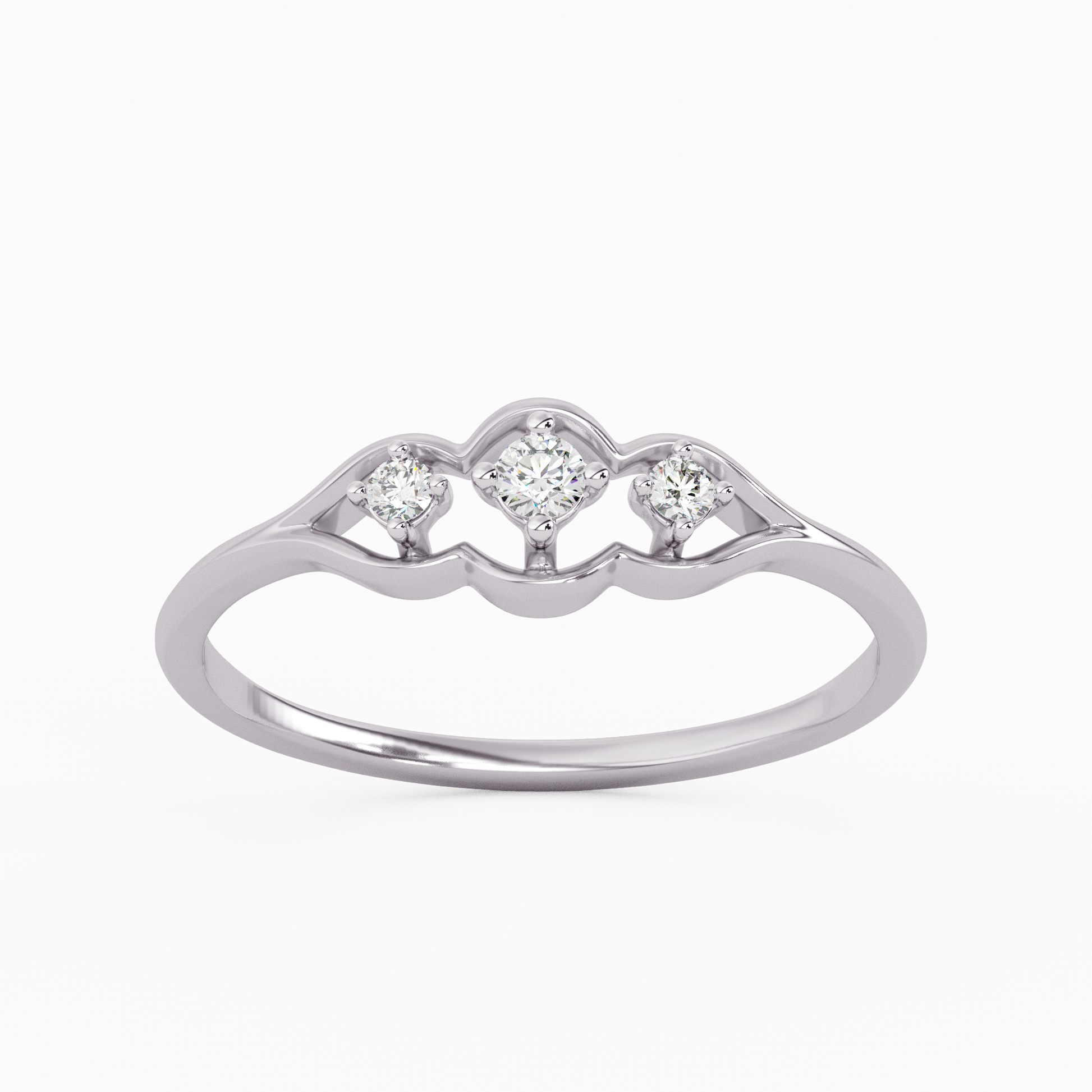 Alluring Azalea Gold and Diamond Ring