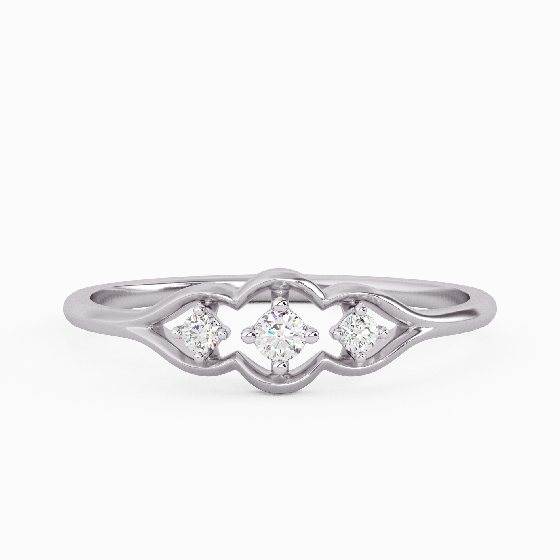 Alluring Azalea Gold and Diamond Ring