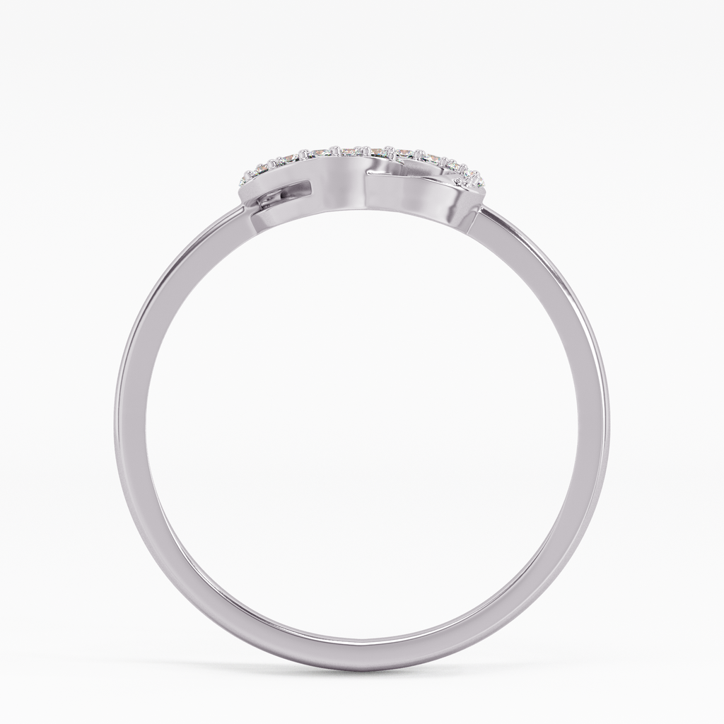 Delicate Tuberose Gold and Diamond Ring