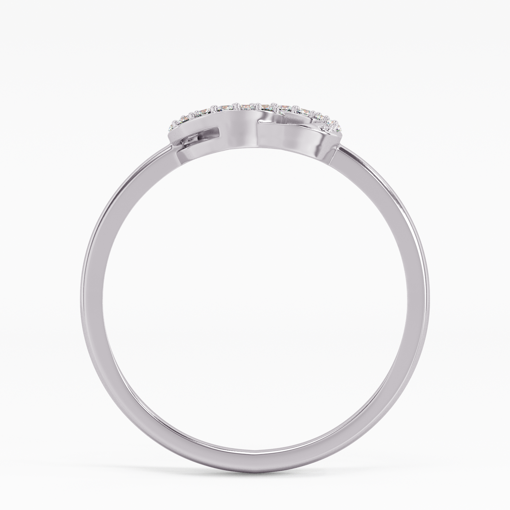 Delicate Tuberose Gold and Diamond Ring