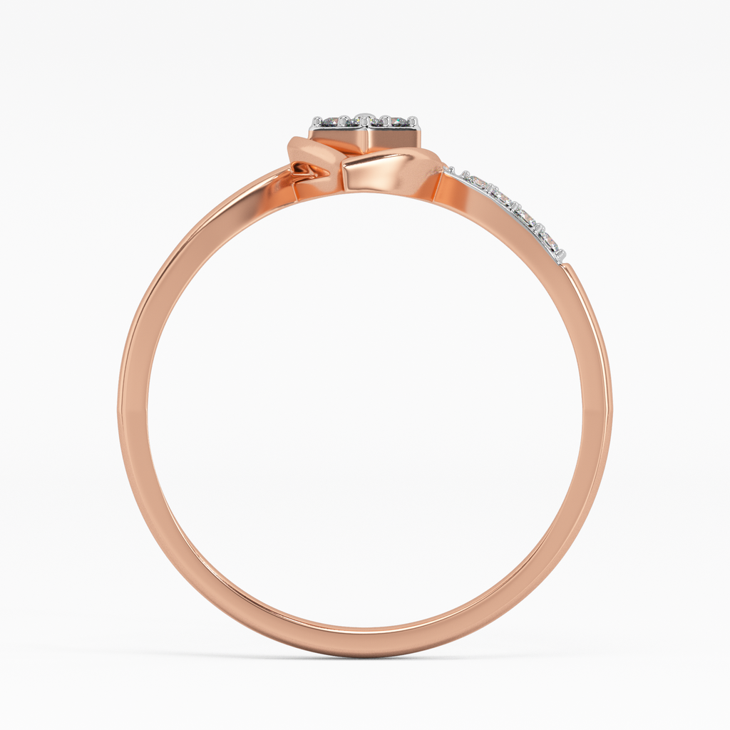 Ethereal Bluebell Gold and Diamond Ring