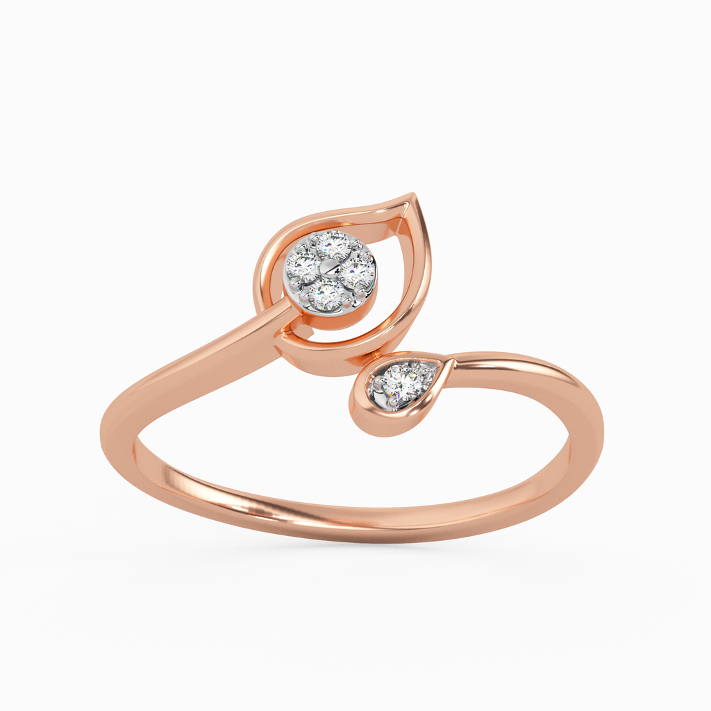 Impeccable Imperfection Gold and Diamond Ring