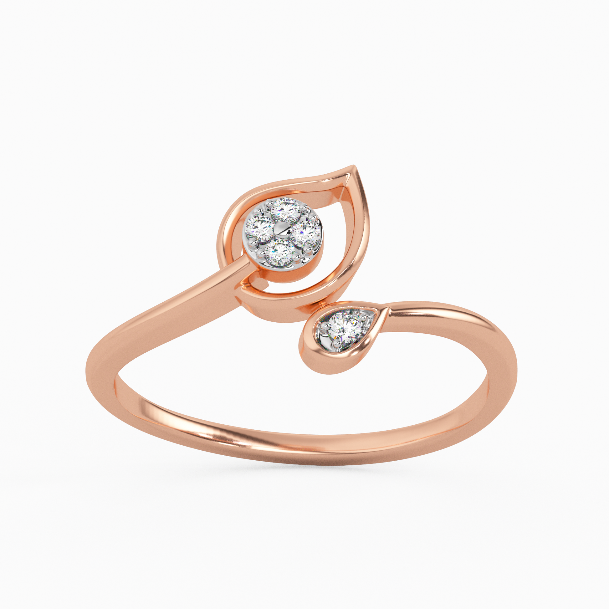 Impeccable Imperfection Gold and Diamond Ring